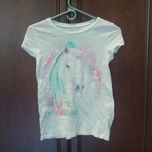 Trust Me I'm A Unicorn Children's Large Tee Shirt